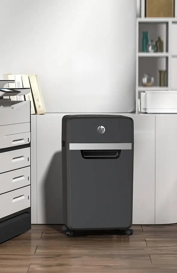 Знищувач документів HP OneShred 16MC, A4, 80g х 16 листів, 2x15, 30 л, P-5 - фото 8