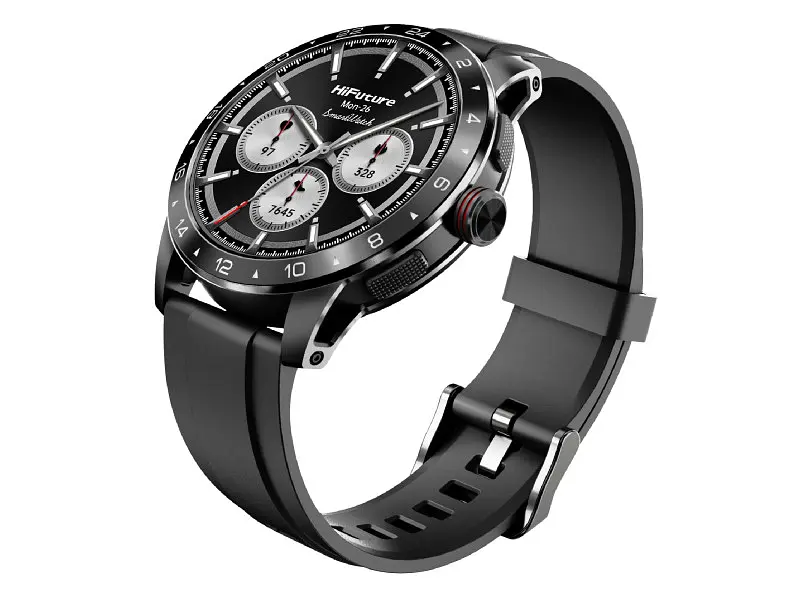 Смарт-годинник HiFuture Flex2 Black (flex2.black)