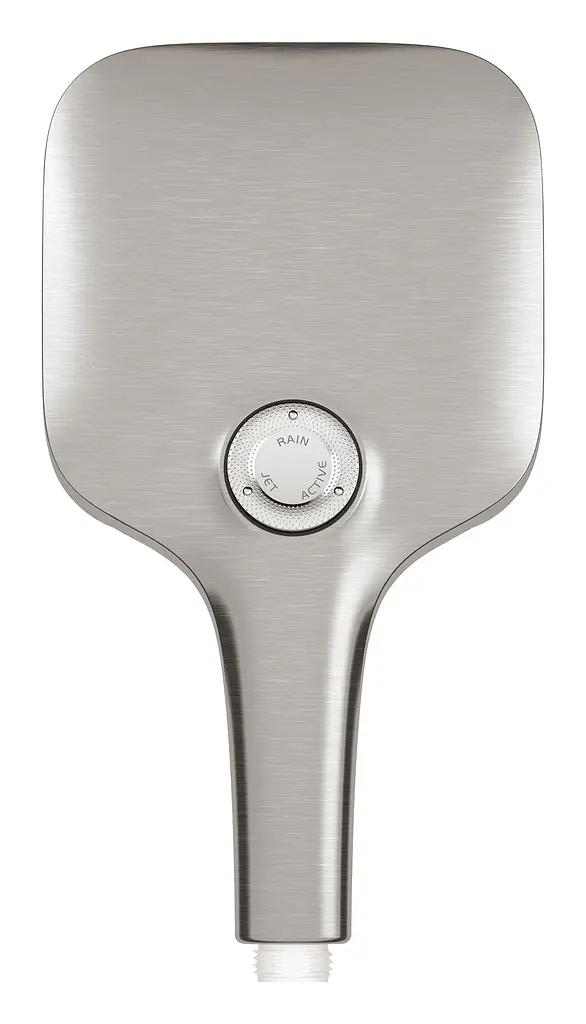 Ручний душ 3 режими струменя Grohe Rainshower SmartActive 130 Cube 26582DC0, Нержавіюча сталь - фото 3