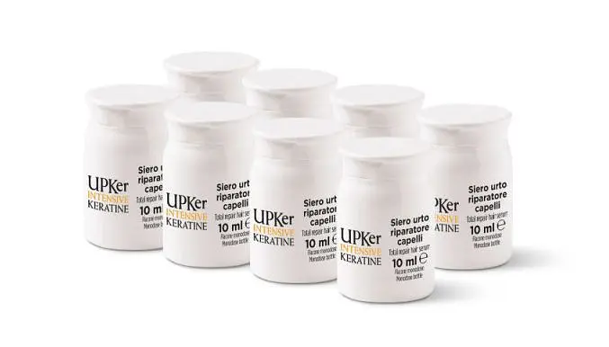 Концентрований відновлювальний засіб у флаконах Guam UPKer Intensive Keratin 8х10 мл - фото 2