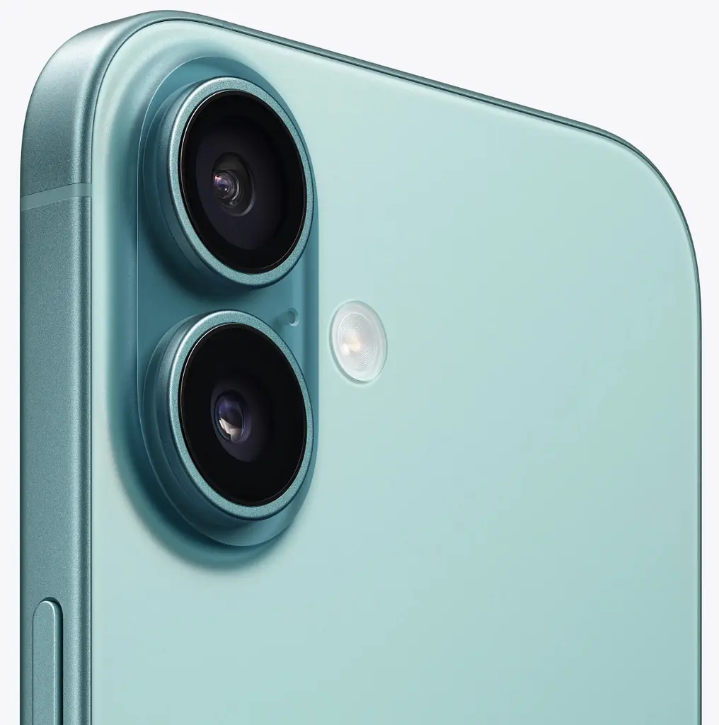 Смартфон Apple iPhone 16 128 ГБ Teal MYED3 - фото 4