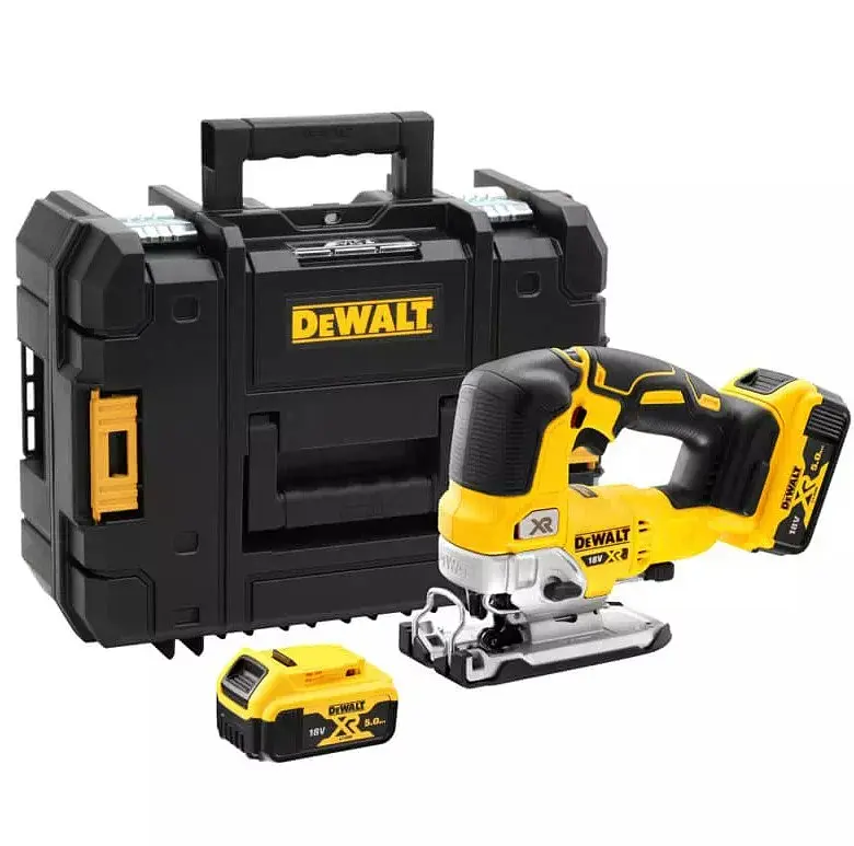 Пила лобзикова акумуляторна DeWalt з АКБ та ЗП DCS334P2 - фото 7