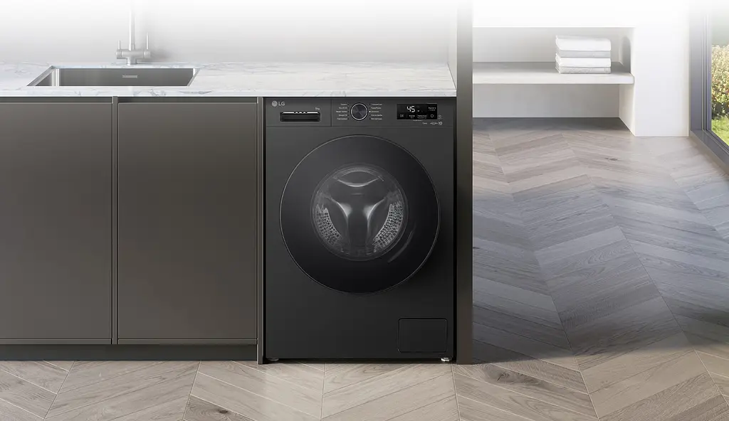 LG Пральна машина фронтальна, 9кг, 1400, A, 55см, - фото 3