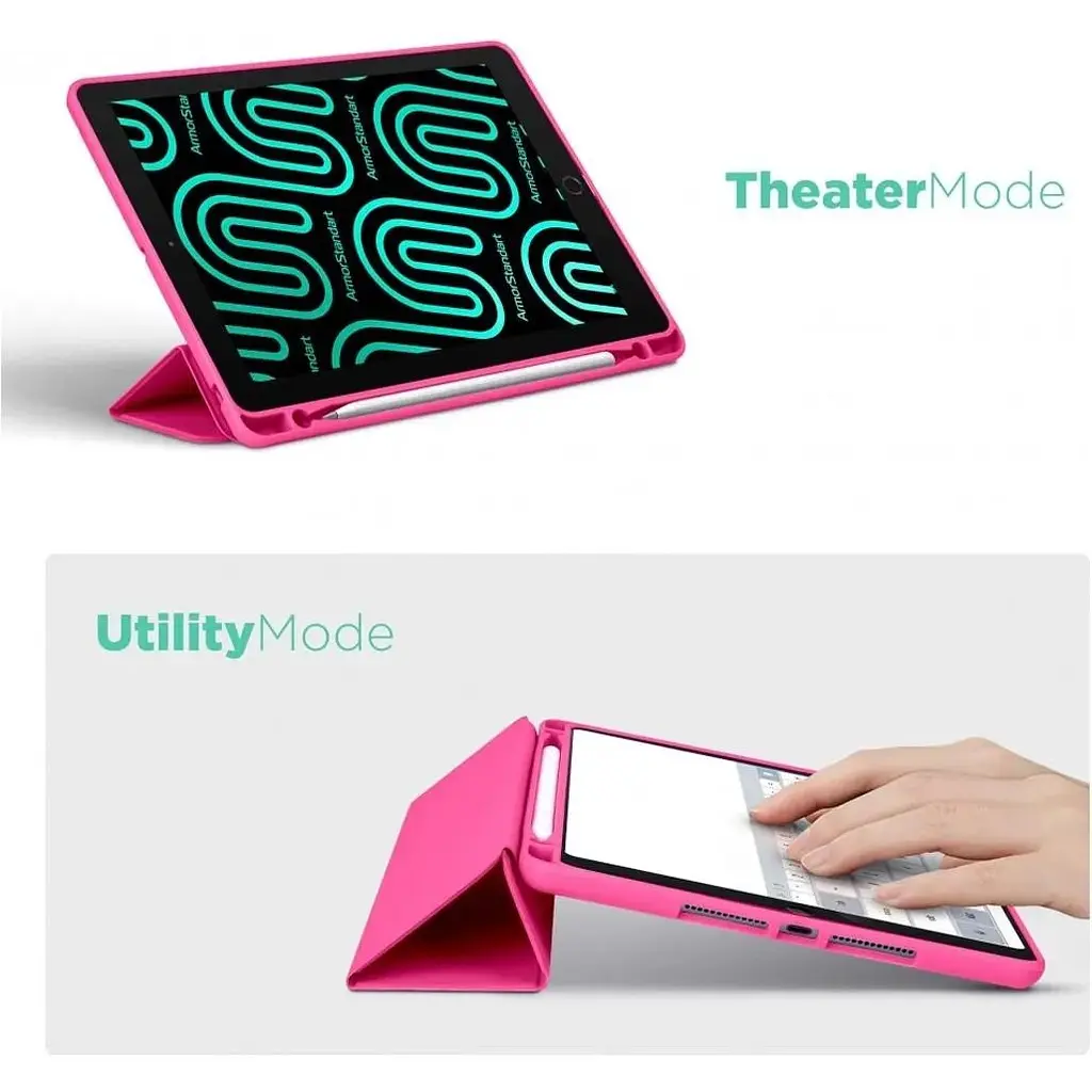 Чохол-книжка ArmorStandart Smart Fold Pen для Xiaomi Pad 7 / 7 Pro Rose Red (ARM82425) [126354] - фото 5