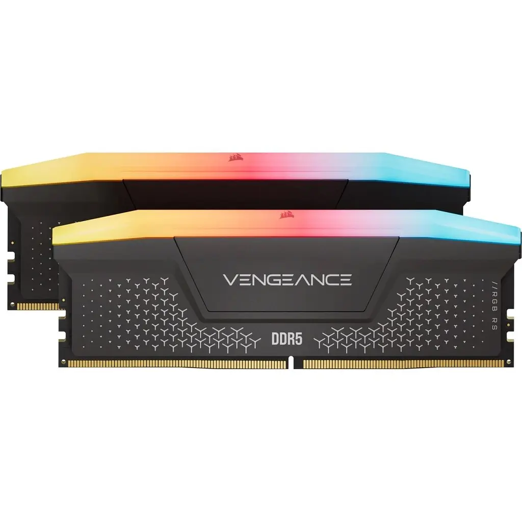 Модуль пам'яті DDR5 Corsair Vengeance RGB RS 2x16GB 6000MHz Cool Gray (CMG32GX5M2E6000Z36) [175915] - фото 2