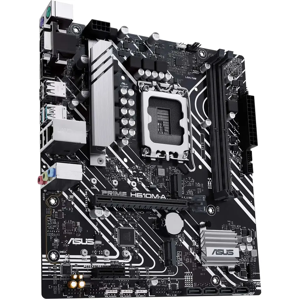 Материнська плата Asus Prime H610M-A-CSM s1700 H610 2xDDR5 M.2 HDMI D-Sub DP mATX - фото 2