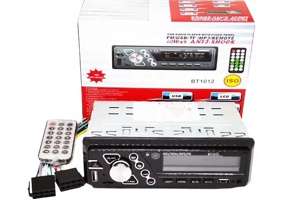 Автомагнитола XPRO 1DIN 1012BT Bluetooth USB 2.0 порт SD/MMC слот черный (1012BT_525) - фото 5