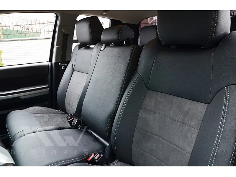 Авточохли модельні MW Brothers для Toyota Tundra III c 2014 - фото 7