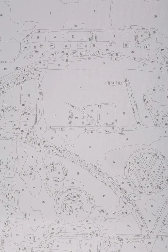 Набір для розпису по номерах "Ніч у домі на колесах" 40*50 см, IDEA2-GX46260, ТМ "99IDEAS" - фото 7