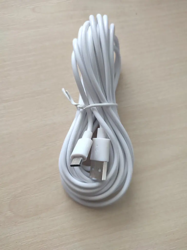 Кабель USB - micro USB для зарядки та живлення 14 м Digital Білий (USB-micro 14m) - фото 5