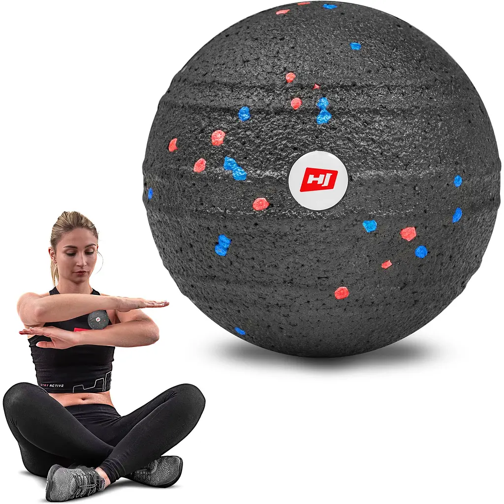 Массажный мяч Hop-Sport EPP 80 мм HS-P080MB - фото 4