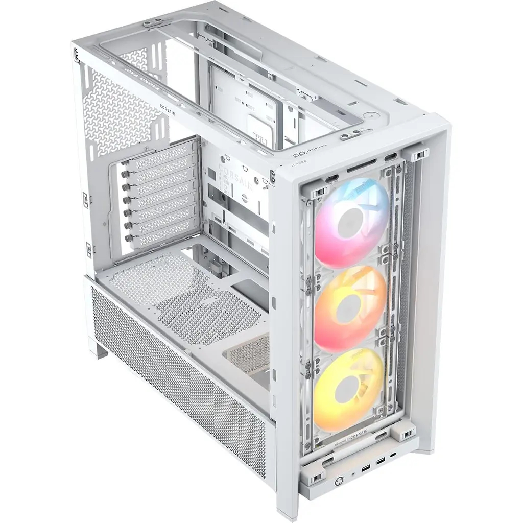 Корпус Corsair FRAME 4000D RS ARGB Tempered Glass без БП White (CC-9011297-WW) - фото 6
