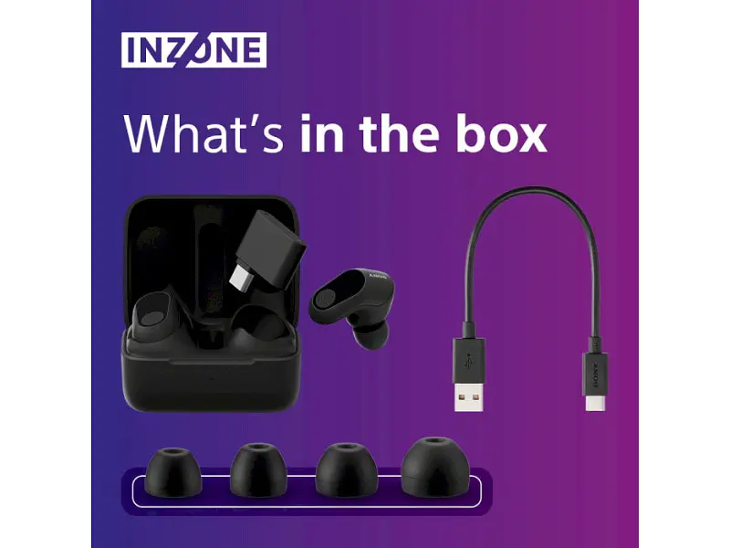 Навушники TWS Sony INZONE Buds Black (WFG700NB.CE7) - фото 12