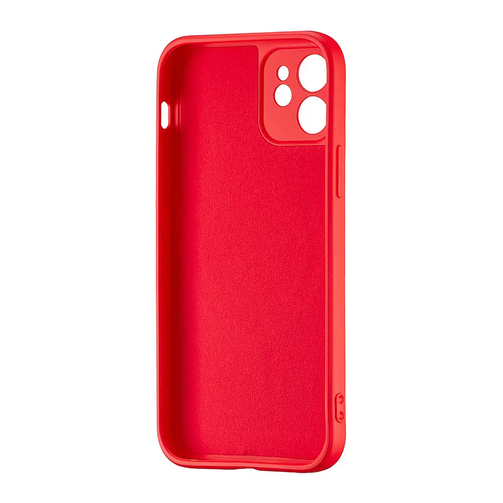 Чохол TPU with MagSafe Protected Camera iPhone 12 Red - фото 2