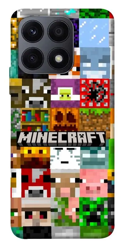 Чохол Demsky Minecraft collage для Huawei Honor X8a