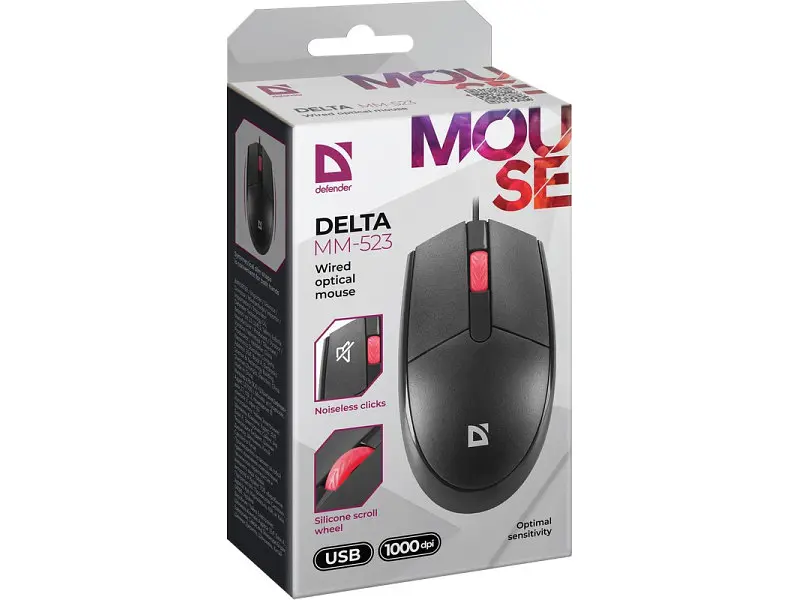 Миша Defender Delta MM-523 (52523) - фото 4