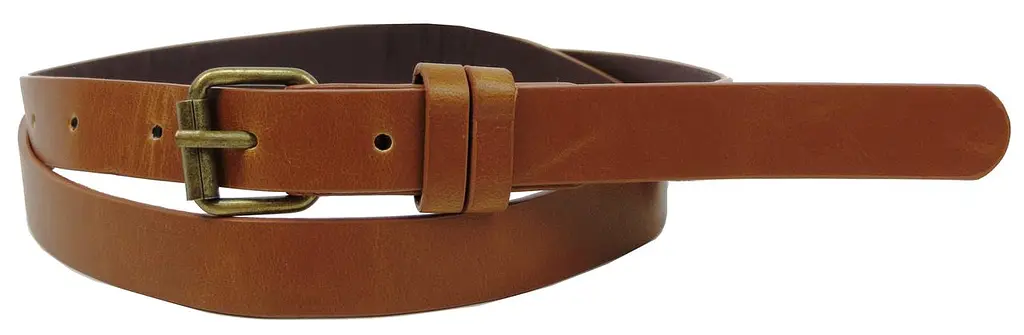 Жіночий ремінь з еко шкіри H&M 07753653388 Коричневий - фото 3
