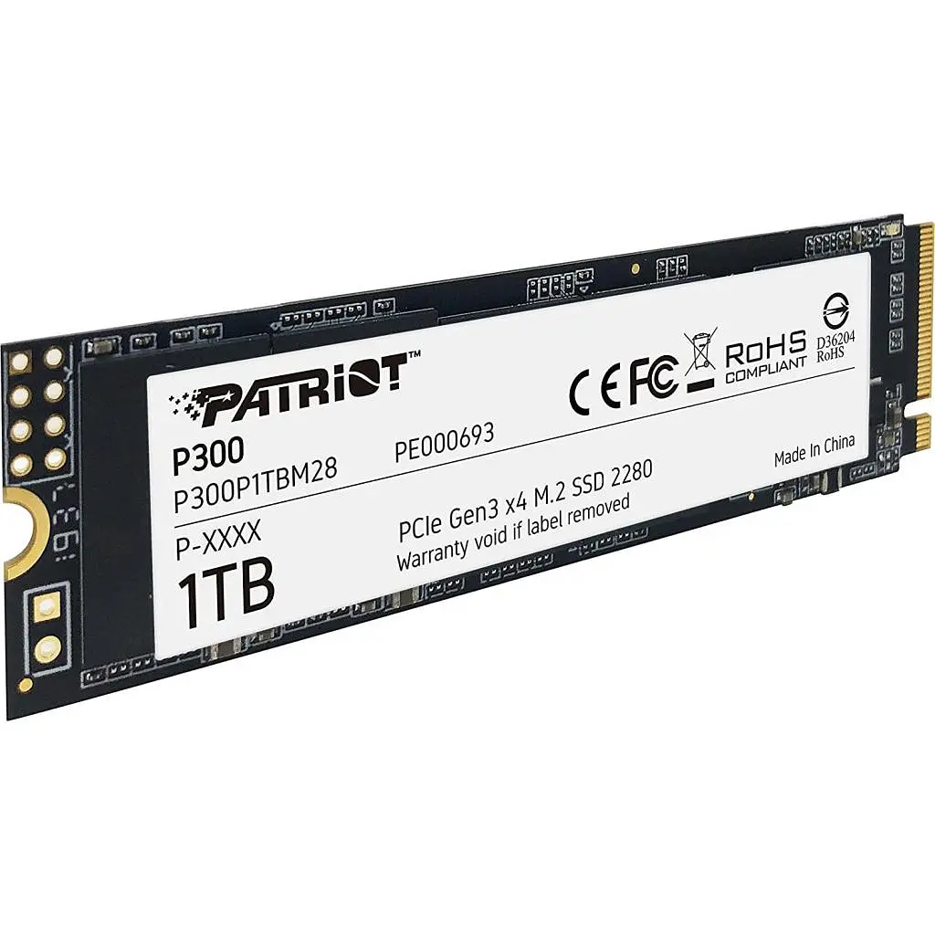 Накопичувач SSD M.2 2280 1TB Patriot (P300P1TBM28) - фото 2
