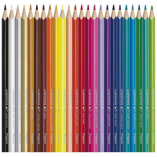 Олівці кольорові Maped Color peps Classic 24 шт. (MP.183224) - фото 2