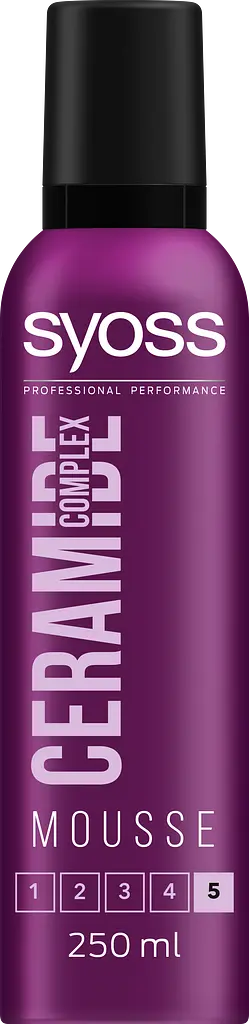 Мус для укладки волосся Syoss Ceramide Complex Фіксація 5, 250 мл - фото 4