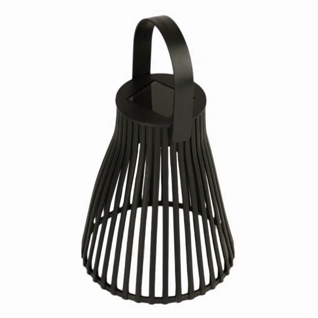 Ліхтар садовий підвісний на сонячній батареї Market Union 18 см в асортименті (HJ-003) - фото 4