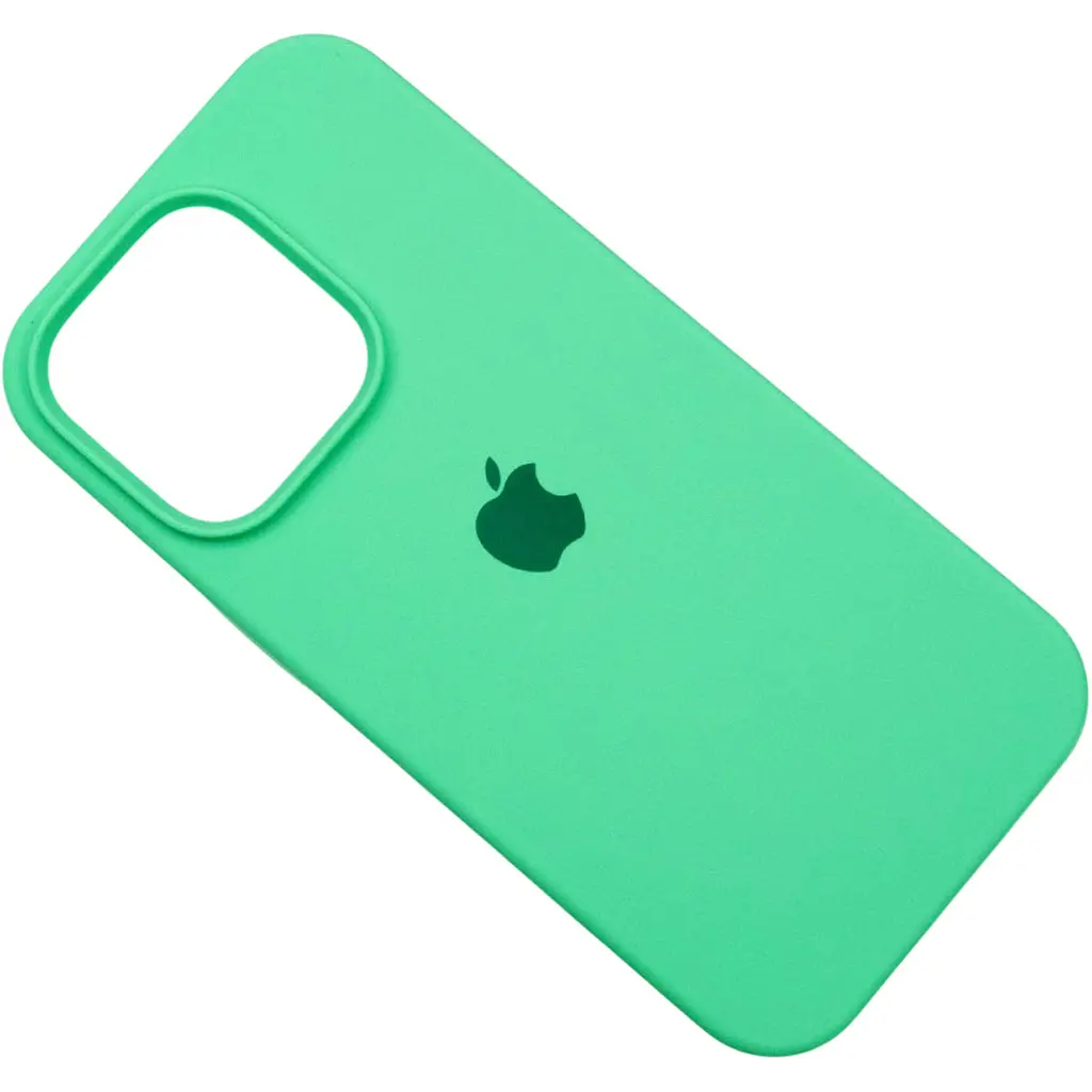 Чохол Silicone Case для Apple iPhone 16 Pro Max Spearmint АА [114927] - фото 2