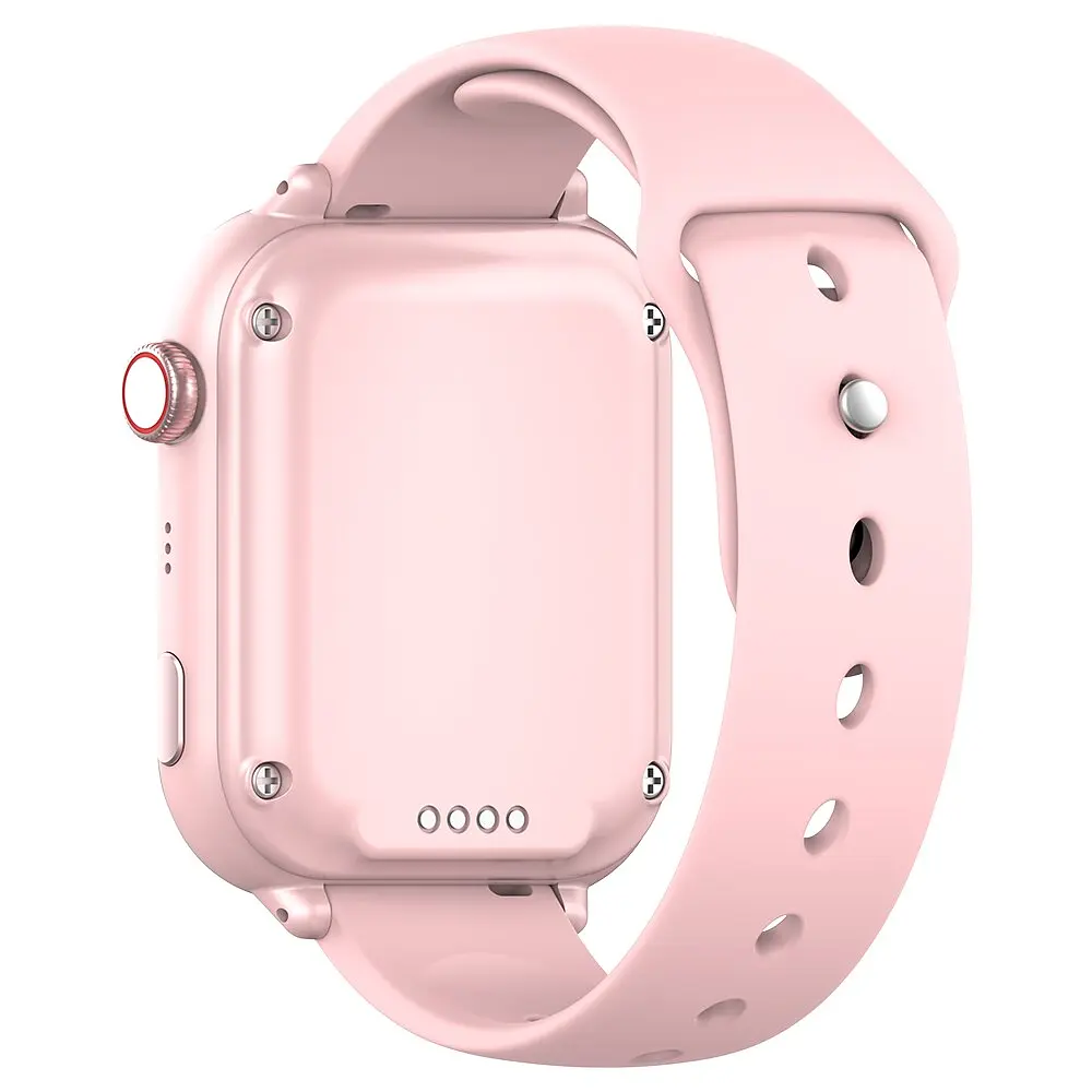 Смарт годинник-телефон дитячі Wonlex KT37 Original з відеодзвінком WI-FI GPS SIM-карта Pink (18349) - фото 4