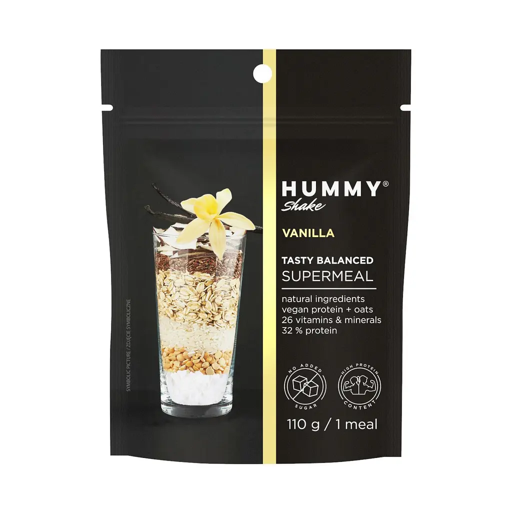Hummy Shake Tasty Balanced Supermeal — 110 г Vanilla