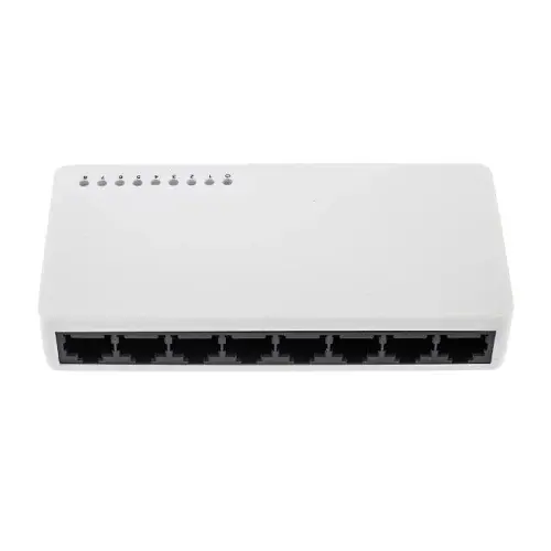Комутатор GV-002-H-08P, White, 8xFLan, 140х75х30 мм Green Vision teh0028239 - фото 4