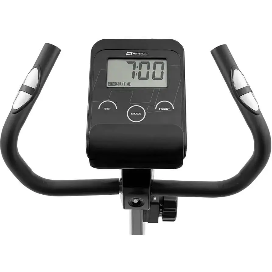 Велотренажер магнитный Hop-Sport HS-2090H Aveo серый - фото 6