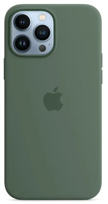 Чохол Silicone Case з MagSafe для Apple iPhone 13 Pro (6.1) (Eucalyptus) ААА [71187] - фото 3