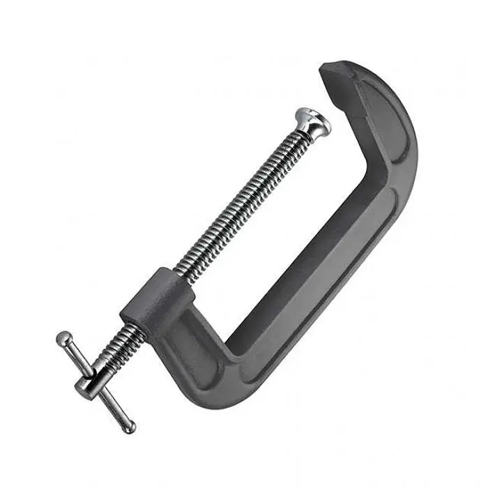 Струбцина G-типу із затискним механізмом 125 мм INTERTOOL HT-6017 - фото 3