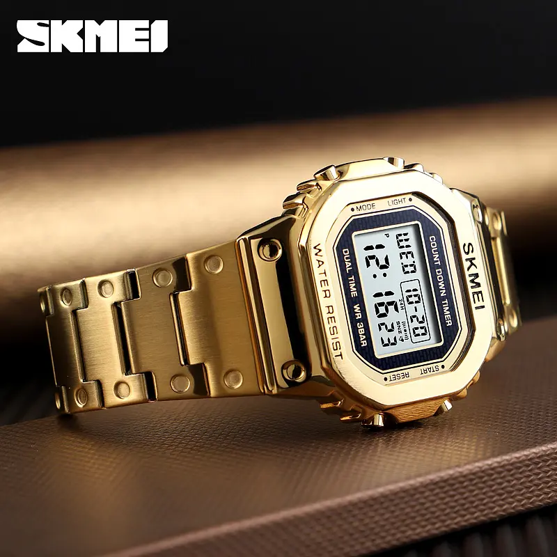 Наручные часы мужские 1456GD Gold Skmei acs0030728 - фото 4