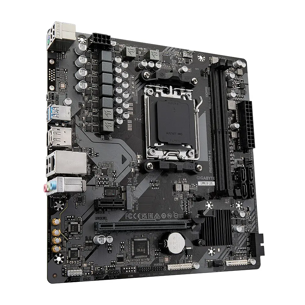 Материнська плата Gigabyte A620M H Socket AM5 - фото 3