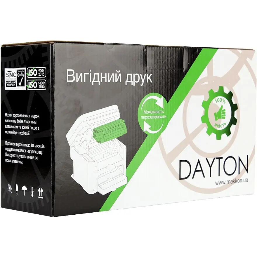 Картридж Dayton Samsung ML-1610D2/ML-2010D3/SCX-4521D3, Xerox 106R01159 для ML-1610, Phaser-3125 (DN-SAM-NT119S) - фото 4
