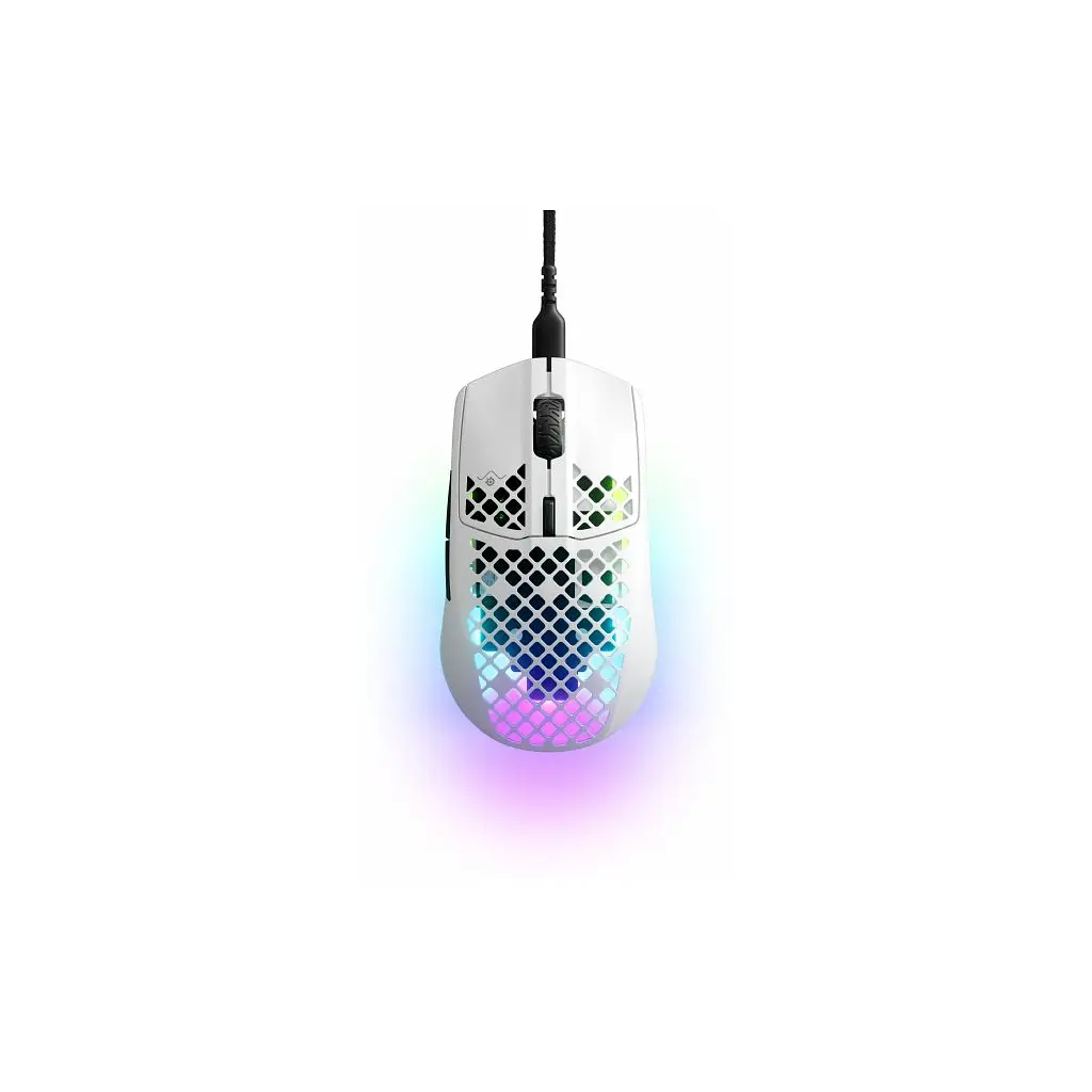 Мишка SteelSeries Aerox 3 White (62603) - фото 2