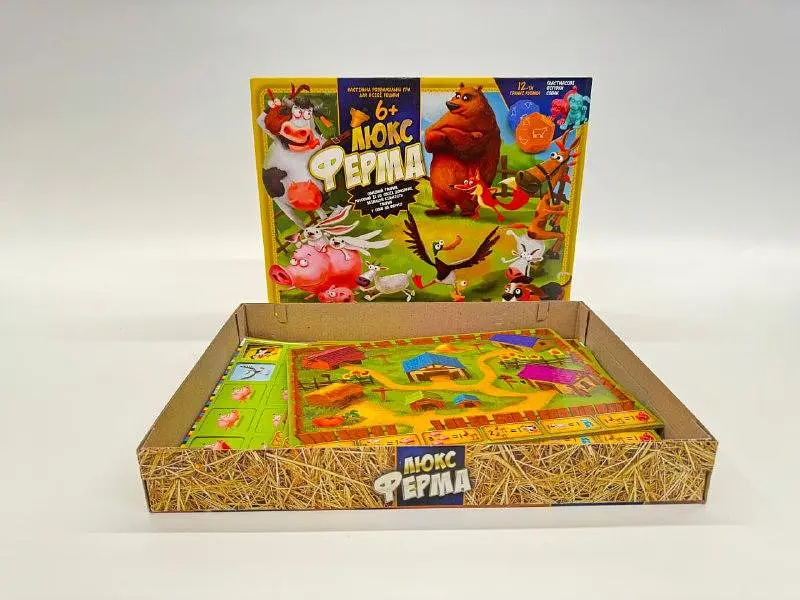 Велика настільна гра Danko Toys Ферма ЛЮКС (ДТ-БІ-07-46)