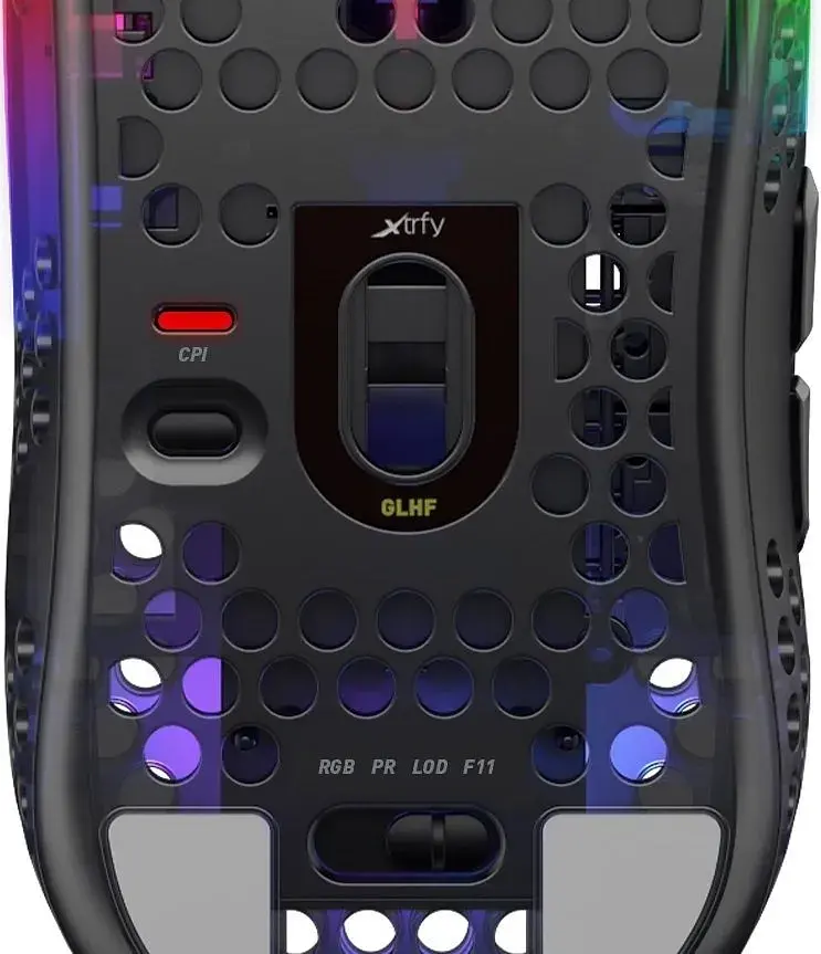 Миша Xtrfy MZ1 RGB Black (XG-MZ1-RGB) USB - фото 2
