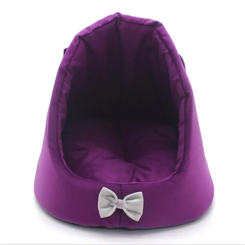 Будка для котів та собак Zoo-hunt Містик-мишка №1 30х45х30 см фіолетова - фото 4