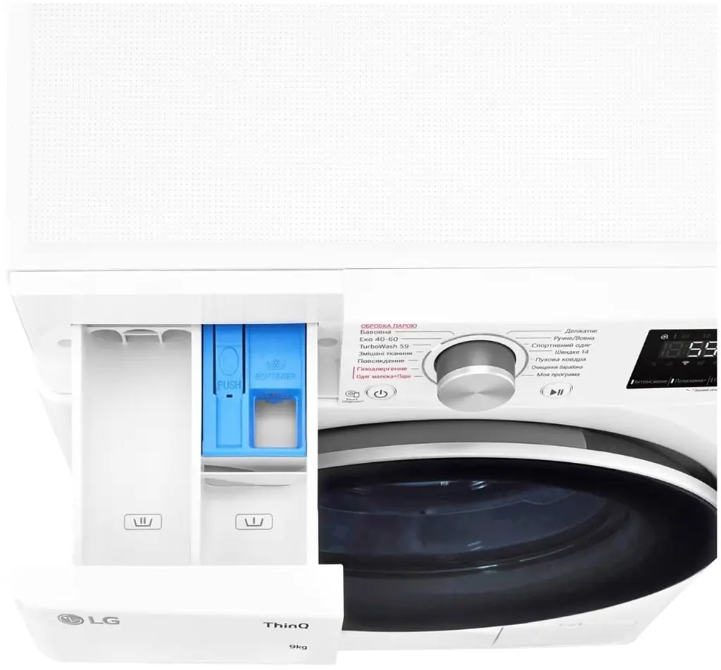 Пральна машина LG F4V5VS1WW повногабаритна - фото 13