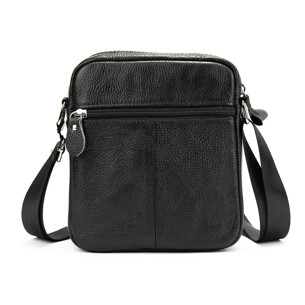 Шкіряний чоловічий месенджер на два відділення Tiding Bag M56-1189A - фото 5