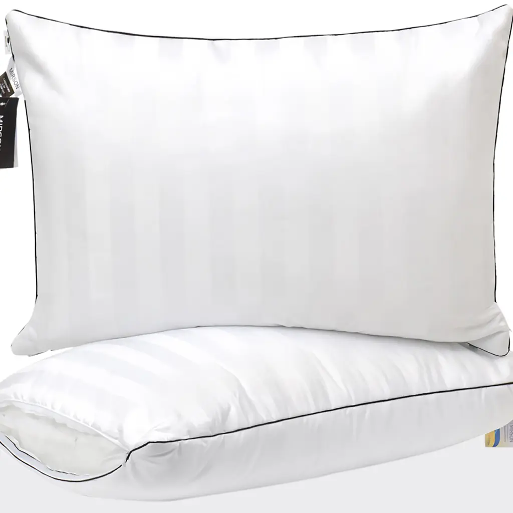 Подушка MirSon 1278 Royal Pearl Hand Made з евкаліптом М'яка 50х70 см (2200001519855) - фото 3