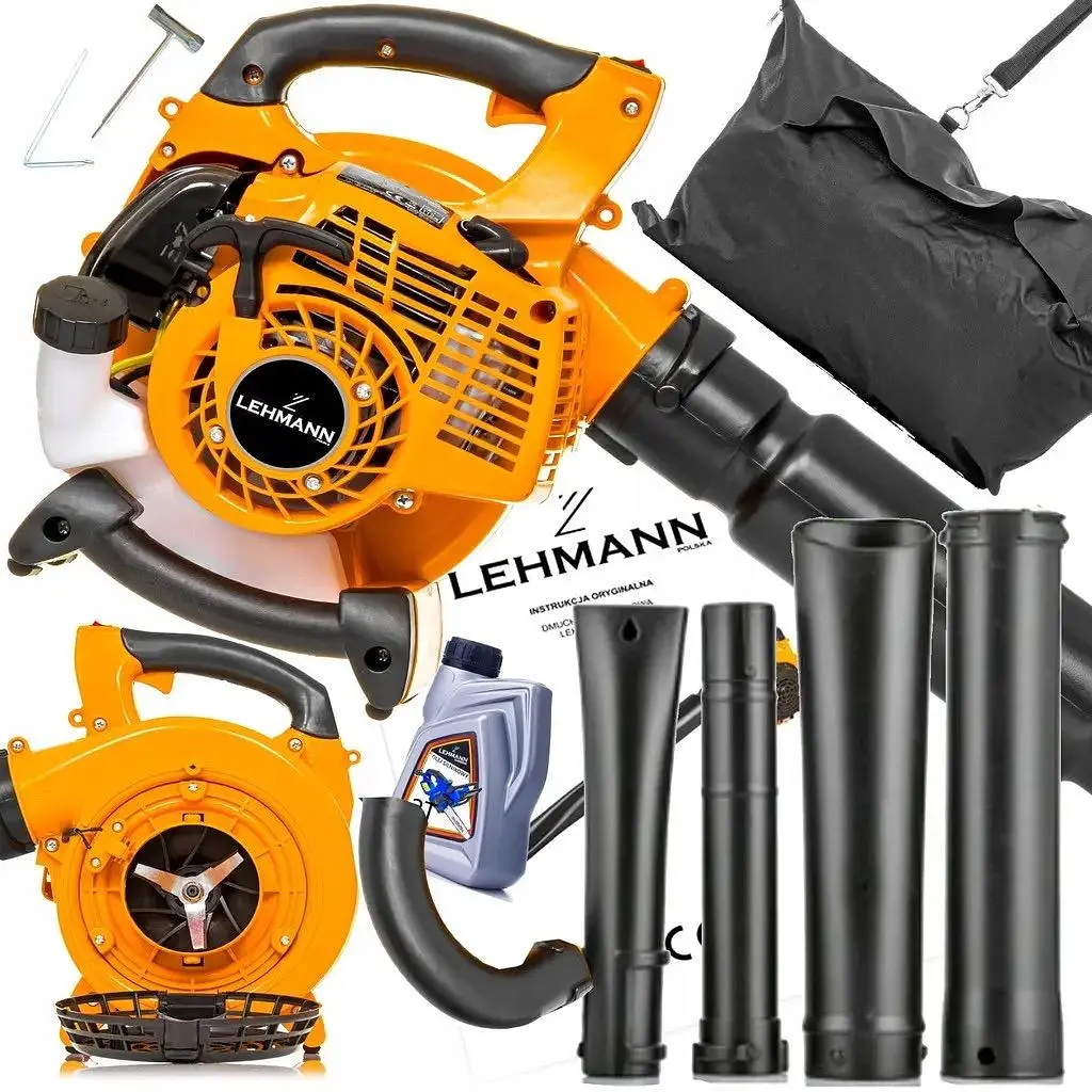 Садовый пылесос-ветродувка Lehmann PE-50B бензиновая - фото 7