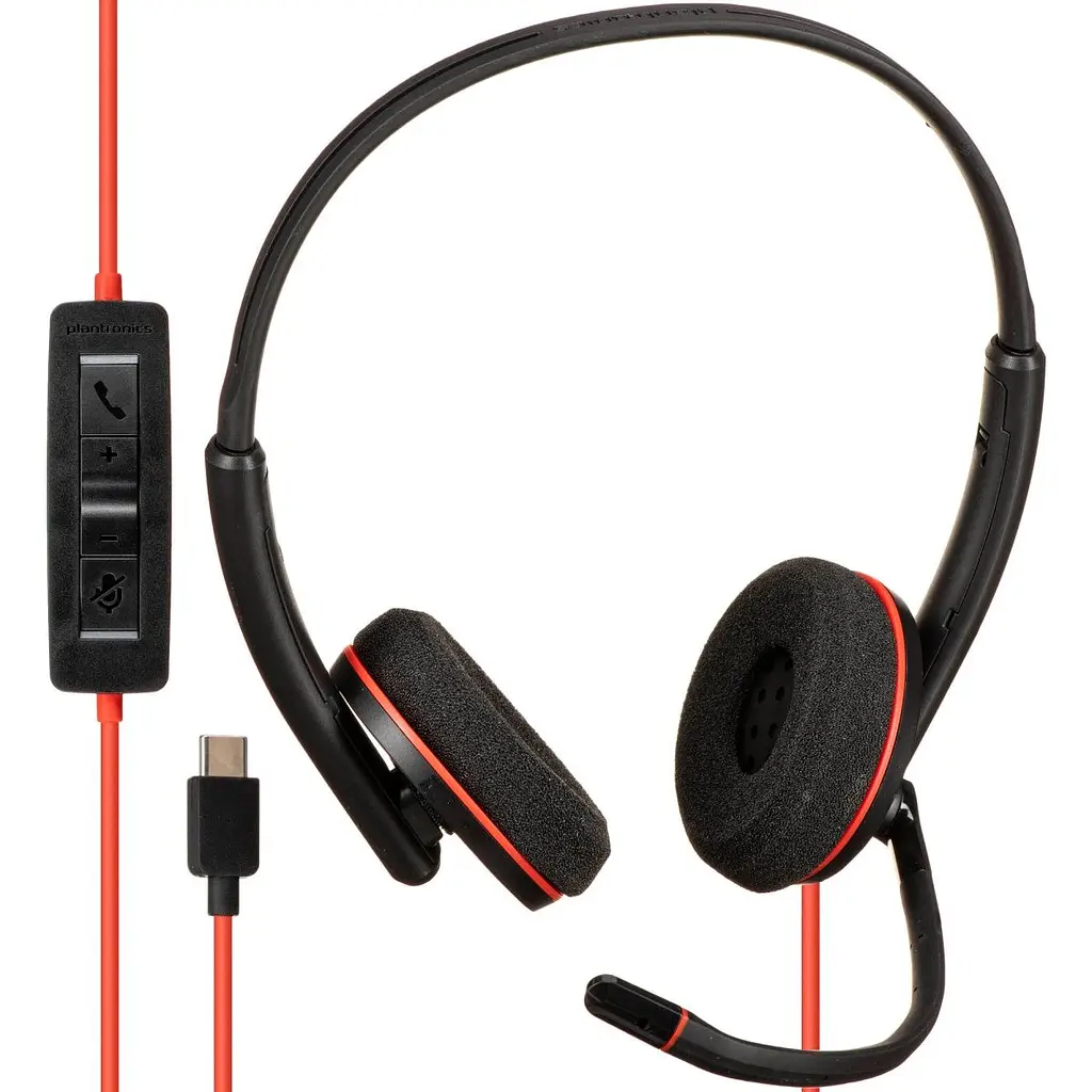 Комп'ютерна гарнітура Poly Blackwire 3220 USB-A/C (8X228AA) [113887] - фото 2