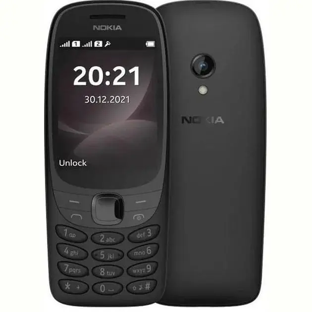Телефон Nokia 6310 2024 Dl Sim черный - фото 1