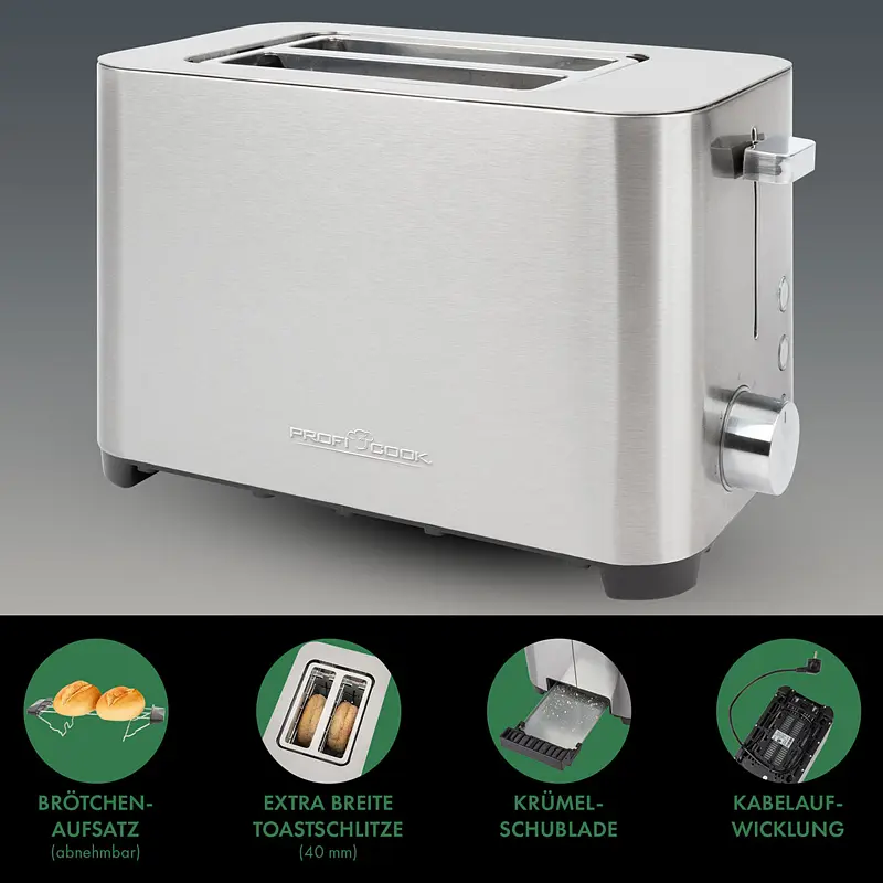 Тостер PROFI COOK PC-TА 1251 - фото 5