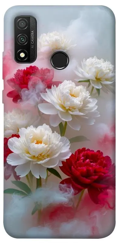 Чохол Demsky Red and white smoke для Huawei P Smart (2020)