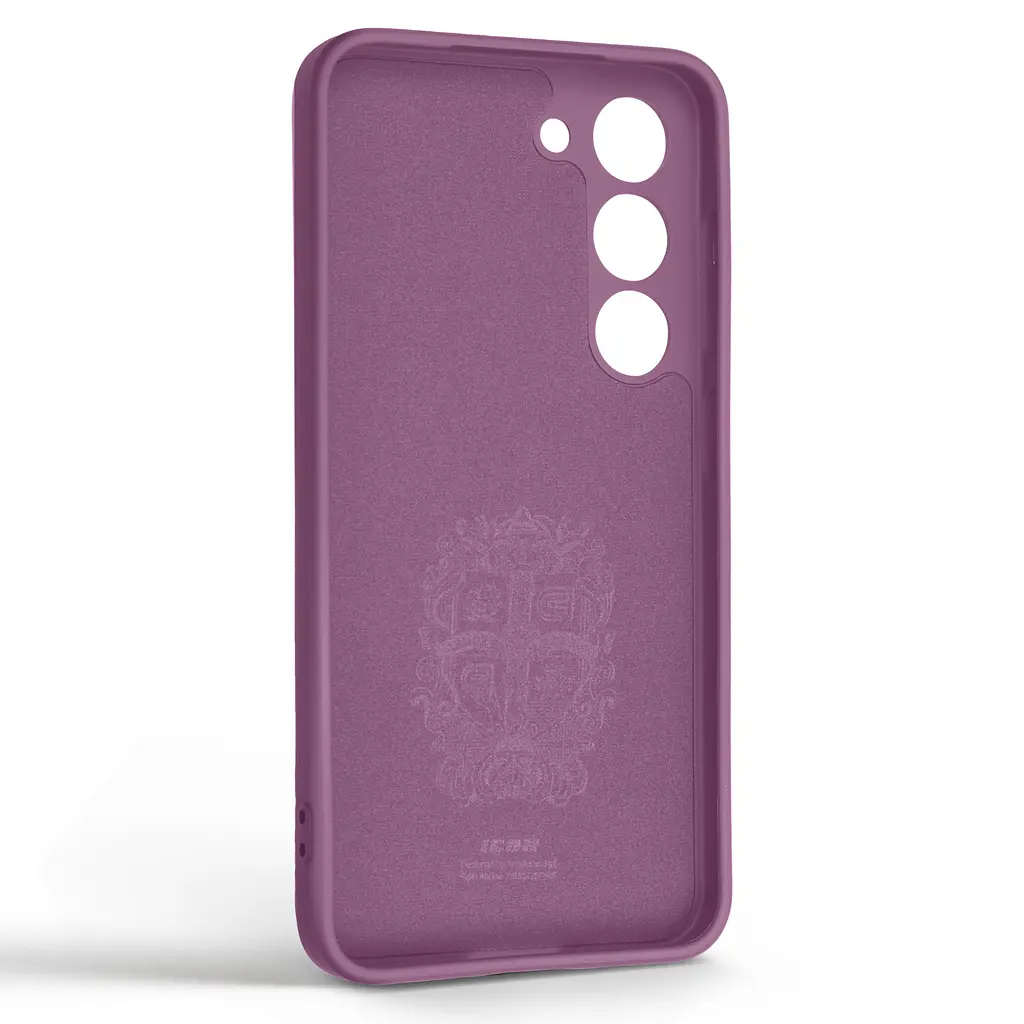 Силиконовый чехол для Samsung Galaxy S23 (SM-S911), Icon Ring, фиолетовый, панель-накладка, с кольцом-подставкой на 360°, противоударный, возможность использования магнитных держателей, ArmorStandart (ARM68788) - фото 2