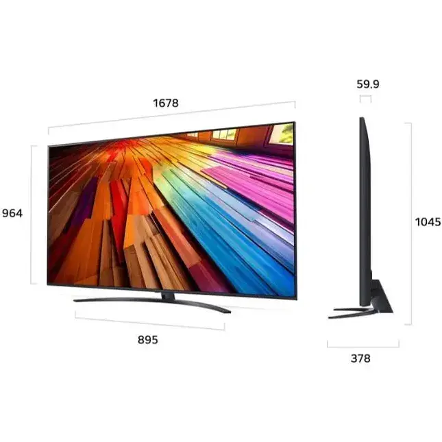 Телевізор LG 75UT81003LA - фото 7