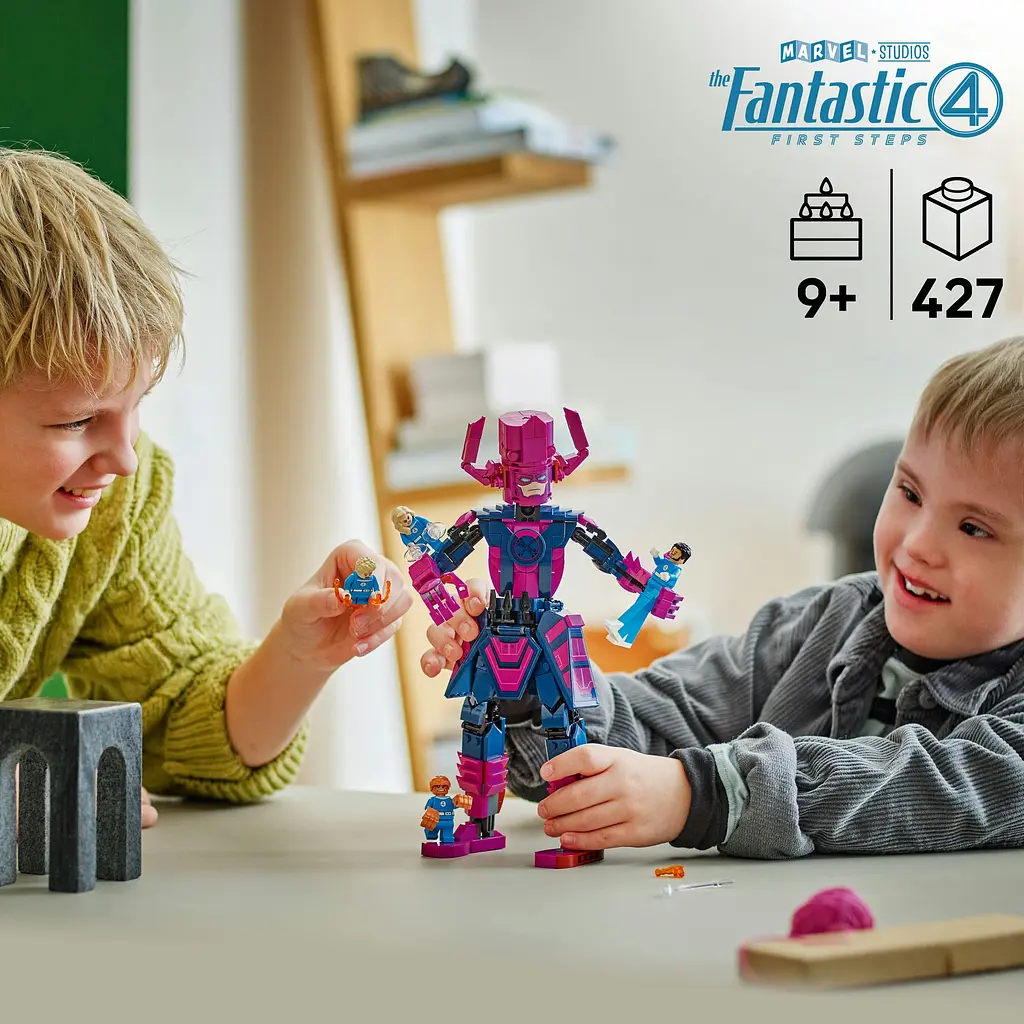 Конструктор LEGO Super Heroes Marvel Фантастическая четверка против Галактуса: фигурка для сборки 427 деталей (76316) - фото 17